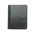 Louis Vuitton Taiga Portefeuille Magellan Bifold Wallet Black