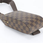 Louis Vuitton Damier Geronimos Leather 2-Way Belt Bag Crossbody Body Waist Pouch — view 5