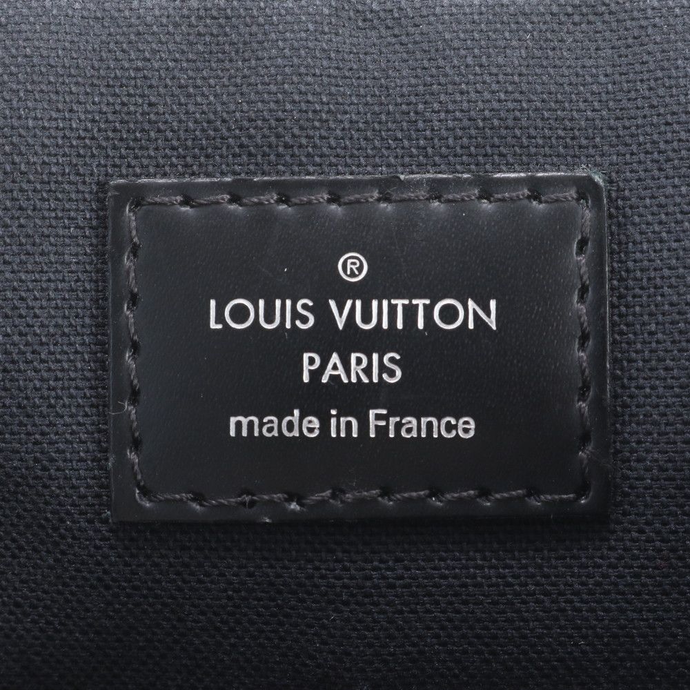 Louis Vuitton Damier Graphite District PM Leather Shoulder Bag — view 8