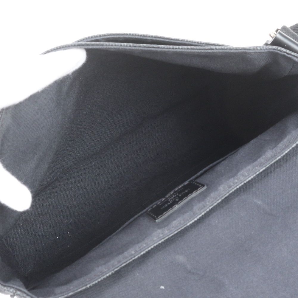 Louis Vuitton Damier Graphite District PM Leather Shoulder Bag — view 7