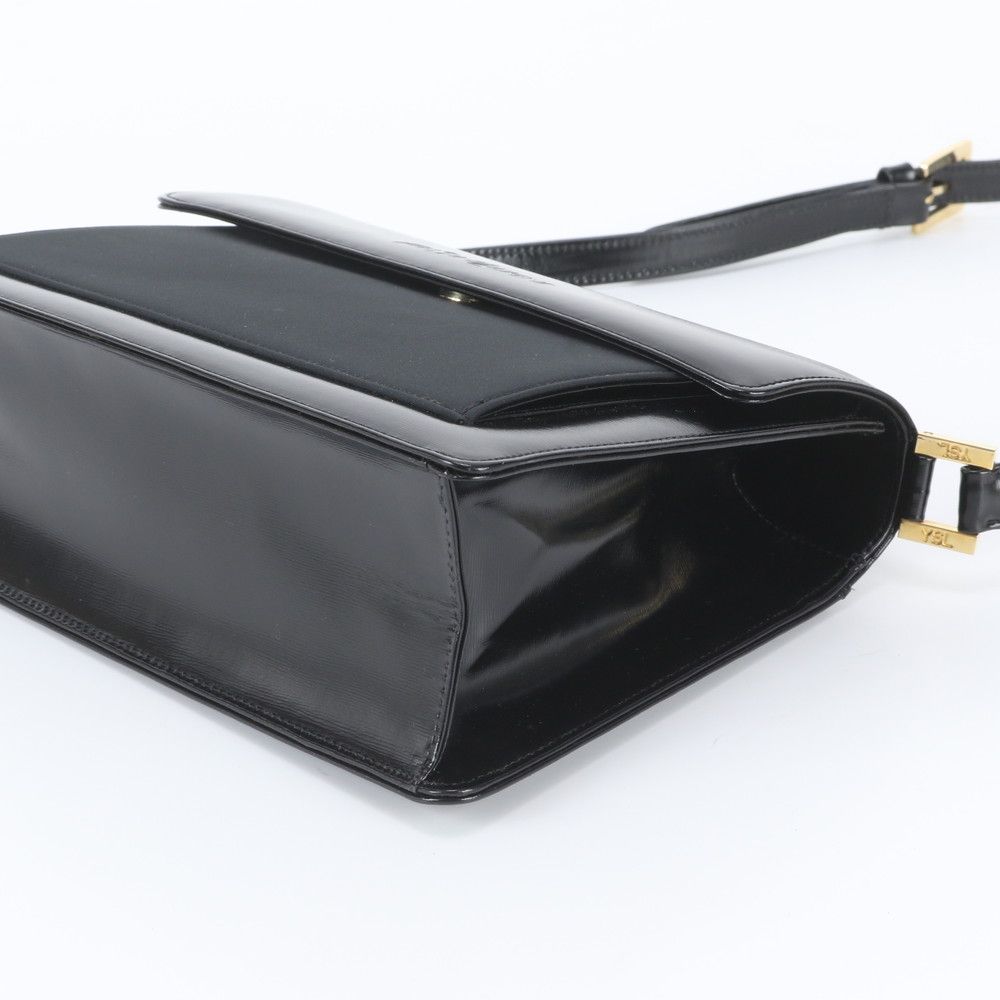 Saint Laurent Vintage YSL Leather Shoulder Bag Crossbody — view 4