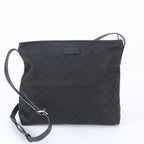 Gucci GG Nylon Leather Shoulder Bag Crossbody Messenger Business