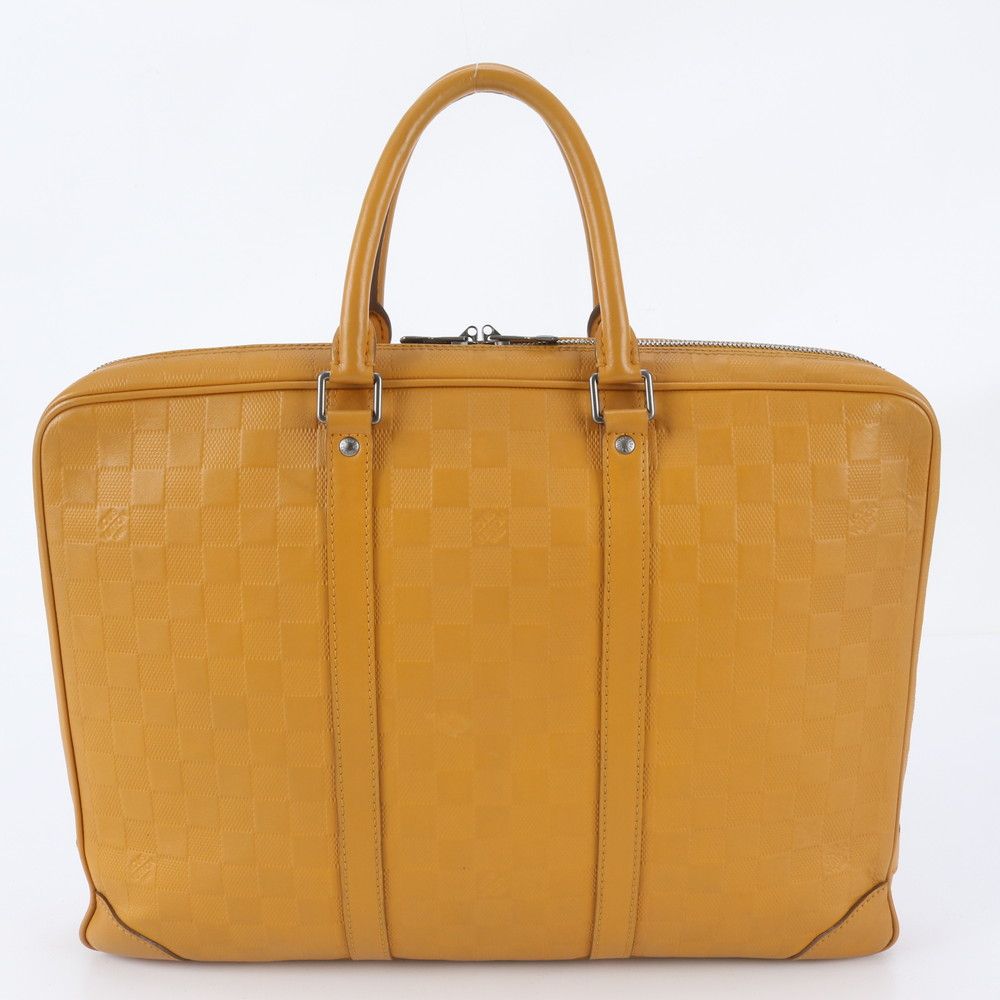 Louis Vuitton Damier Infini Porte Documents Voyage Leather Business Bag — view 3