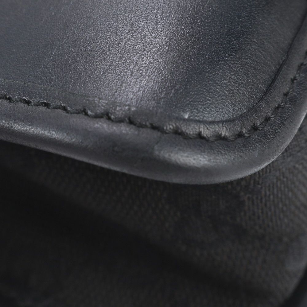 Gucci GG Canvas Leather Shoulder Bag — view 8