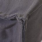 Hermes Herline Tote Bag MM Gray Silver Canvas — view 7