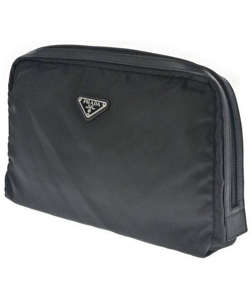 Prada Nylon Pouch Black