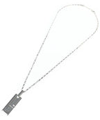 Gucci G Plate Necklace New — view 2