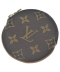Louis Vuitton Monogram Porte Monnaie Rond Wallet Coin Purse