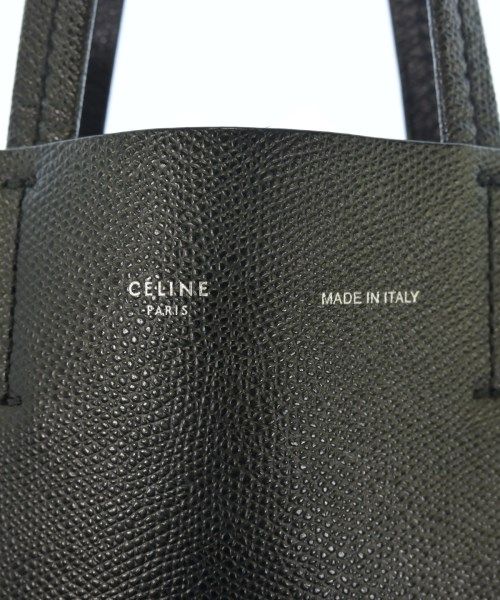 Celine Leather Handbag Black — view 5