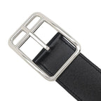 Hermes Belt Half Cod 38 Box Calf Togo Black Gold 85 Silver Reversible — view 3