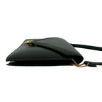 Hermes Vintage Liddy Box Calf Leather Shoulder Bag Pochette Black — view 6