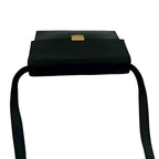 Hermes Click 16 Logo Chevre Leather Shoulder Bag Pochette Black — view 4