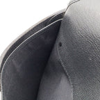 Louis Vuitton Taiga Andrey Shoulder Bag Crossbody Leather Ardoise Black — view 6