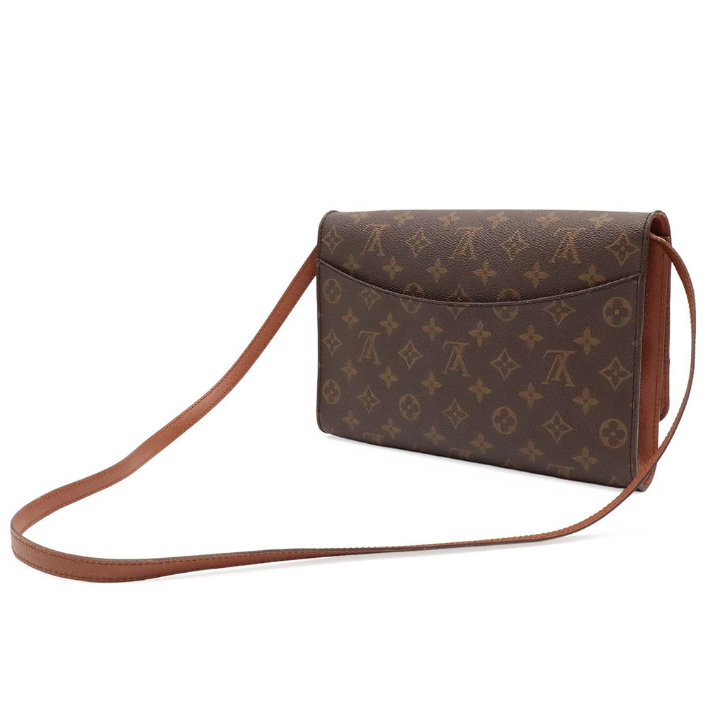 Louis Vuitton Monogram Bordeaux Shoulder Bag Crossbody 2-Way Clutch — view 2