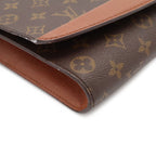 Louis Vuitton Monogram Bordeaux Shoulder Bag Crossbody 2-Way Clutch — view 3