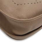 Hermes Evelyne 3 III GM Shoulder Bag Crossbody Togo Leather Etoupe Greige — view 3