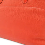 Hermes Bolide 35 2-Way Shoulder Bag Taurillon Clemence Rose Jaipur Red Silver — view 7