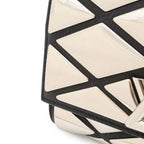 Louis Vuitton Maltage Chain Shoulder Bag Matelasse Pattern Metal Leather Silver — view 8