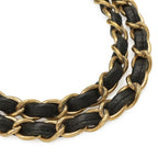 Chanel Quilted Petit Timeless Tote Chain Shoulder Bag Caviar Leather Black Gold — view 4
