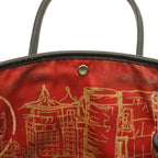 Hermes Garden Twilly TPM Tote Bag Voga River Leather Black Ginza Limited — view 8