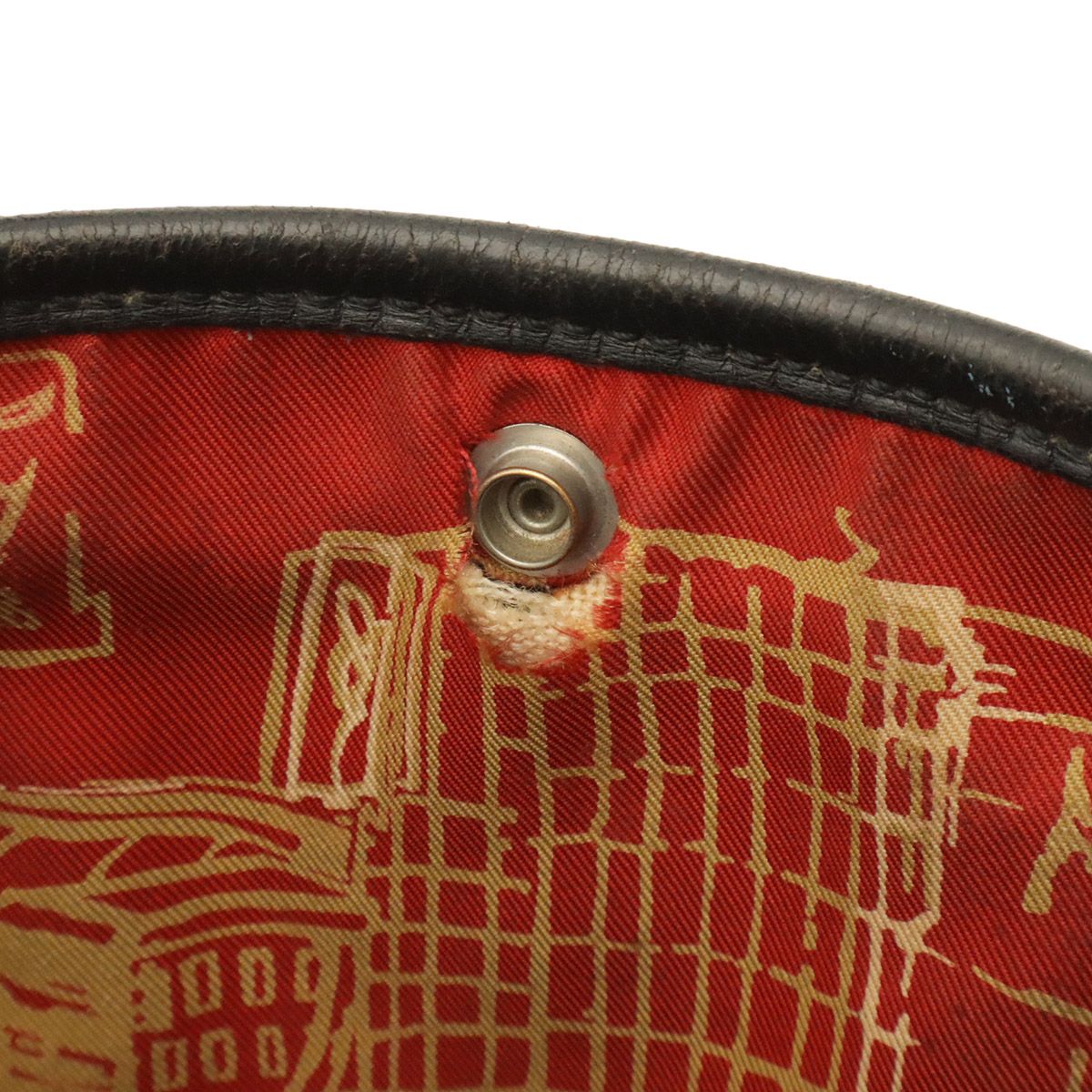Hermes Garden Twilly TPM Tote Bag Voga River Leather Black Ginza Limited — view 7