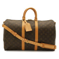 Louis Vuitton Monogram Keepall Bandouliere 45 Boston Bag Purse 2-Way