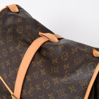 Louis Vuitton Saumur 35 Shoulder Bag Monogram Gold Vintage — view 5