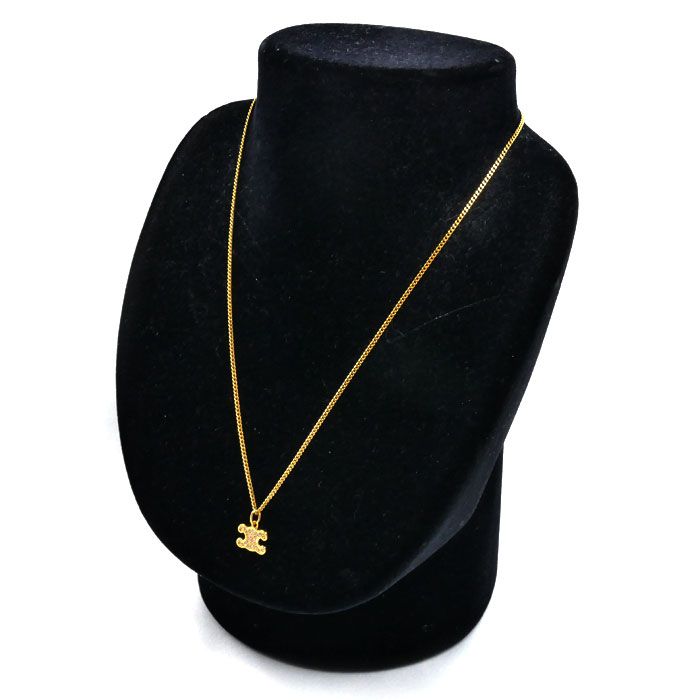 Celine Triomphe Rhinestone Necklace 38/40/42 — view 7