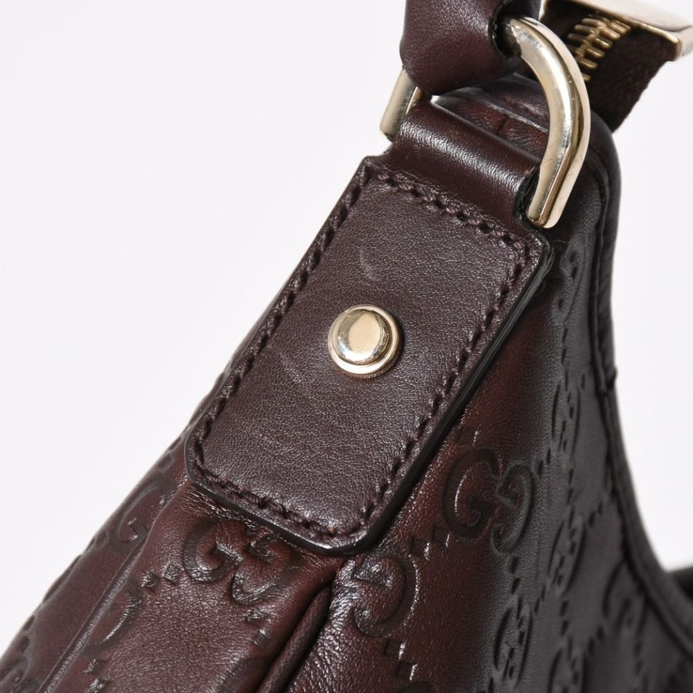 Gucci Bag Handbag Guccissima Leather Brown Gold — view 5