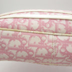 Dior Shoulder Bag Trotter Pattern Numbering Crossbody Purse Pink — view 6