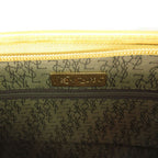 Saint Laurent Clutch Cassandra Logo Purse White — view 7
