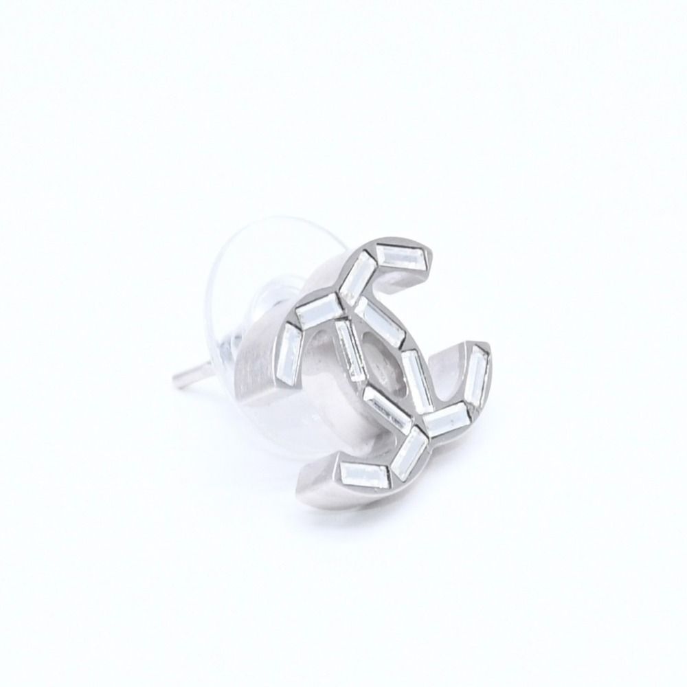 Chanel Earrings Silver — view 3