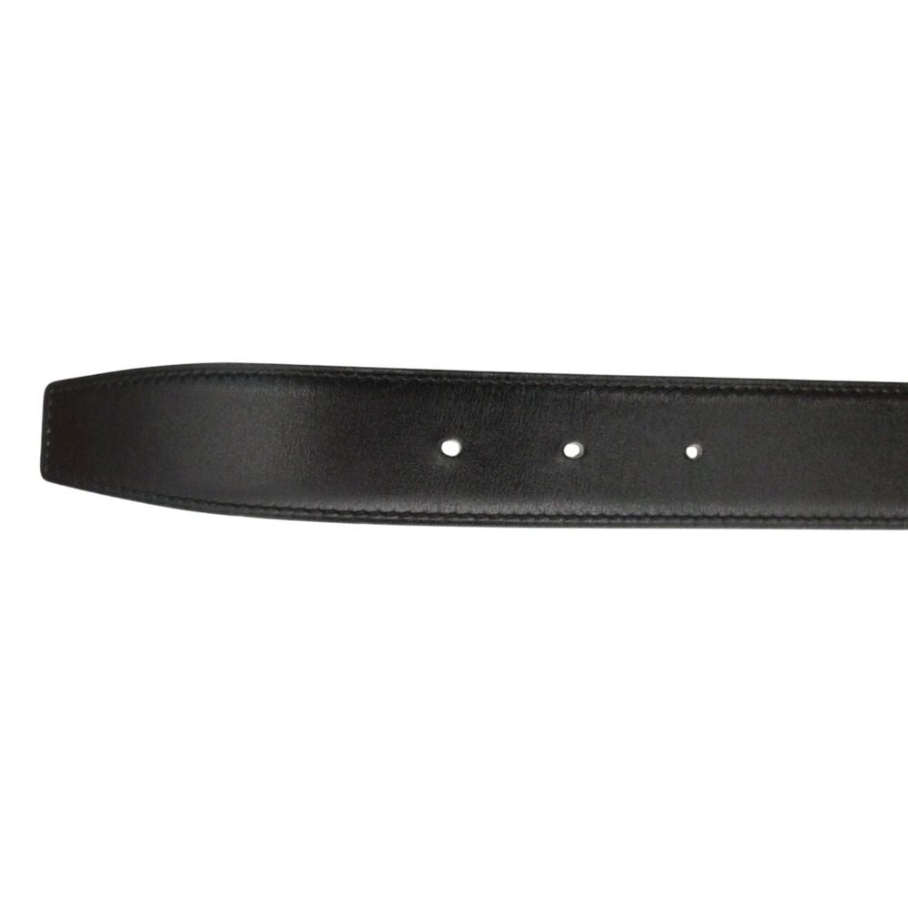 Hermes Belt Reversible Constance H Guilloche H Buckle Box Calf Togo Silver — view 4