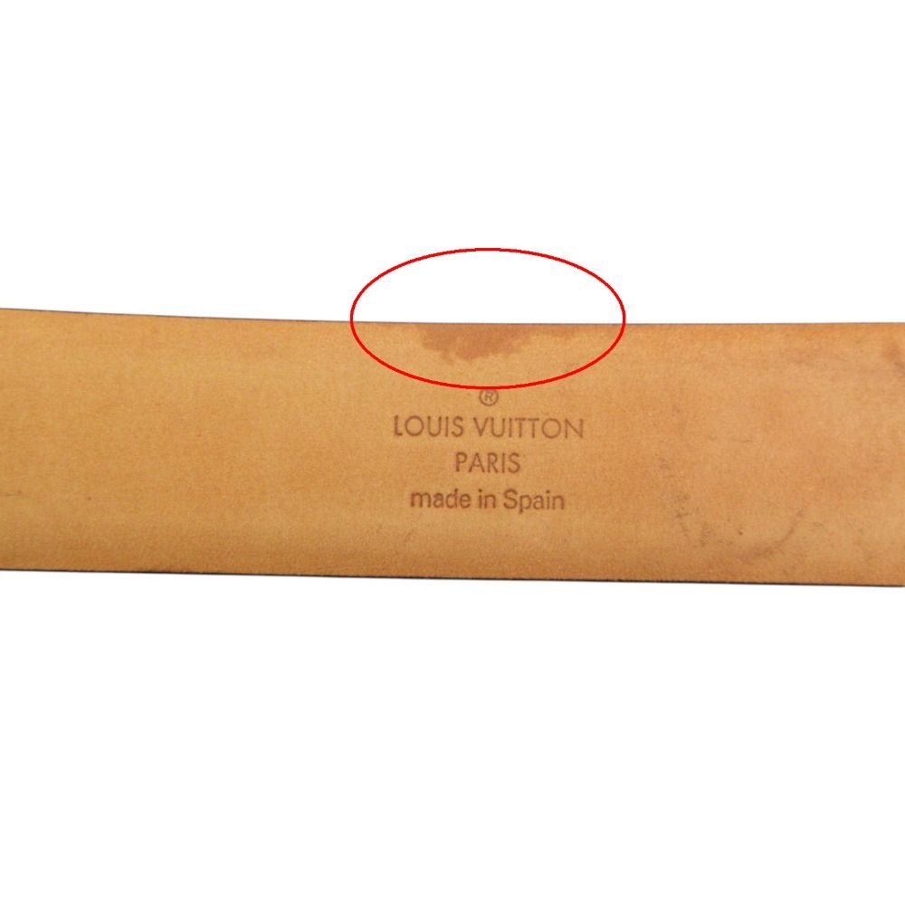 Louis Vuitton Belt Ceinture Carre Gold Black — view 8