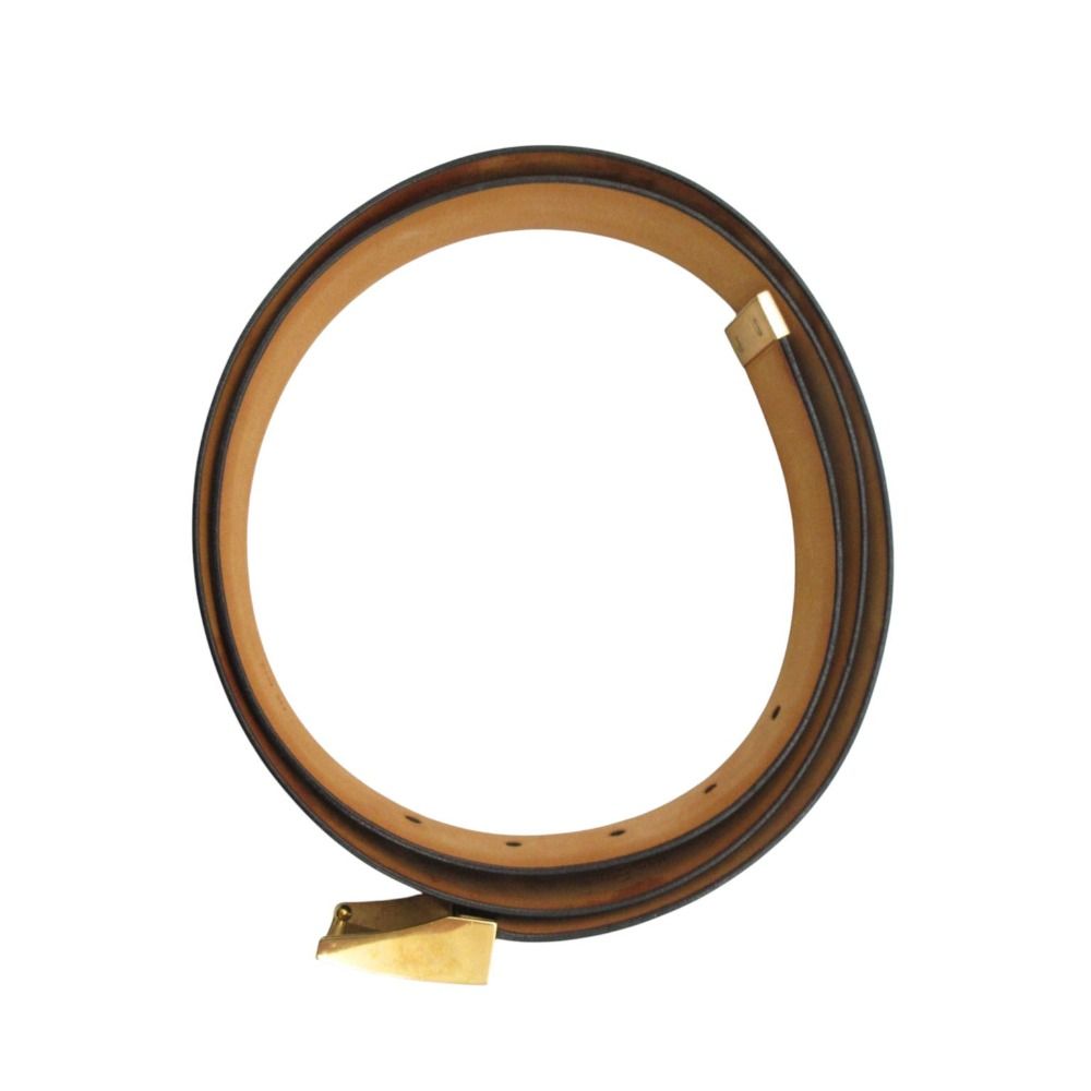 Louis Vuitton Belt Ceinture Carre Gold Black — view 2