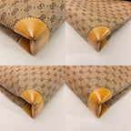 Gucci Shoulder Bag Micro GG Leather Gold — view 8