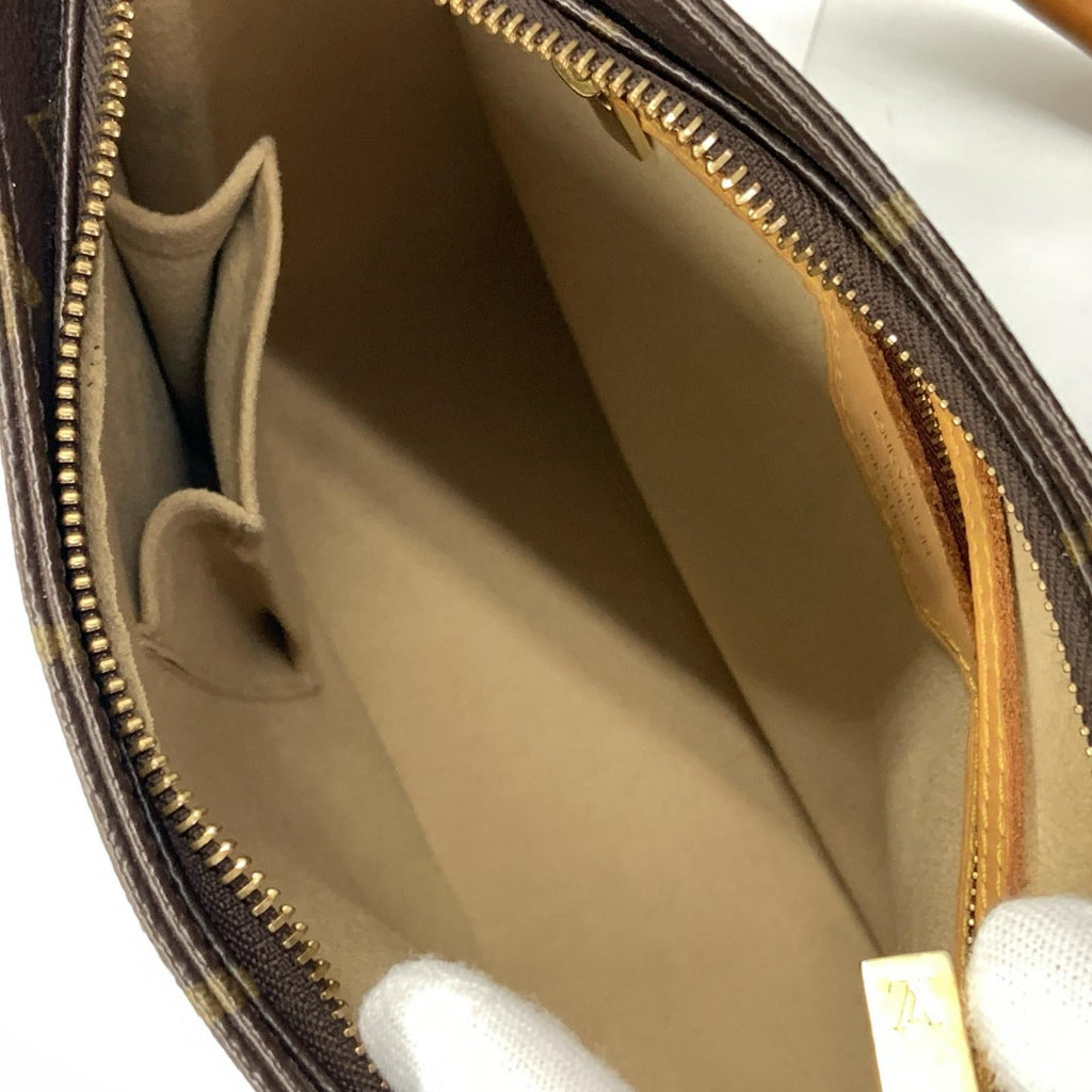Louis Vuitton Monogram Looping MM Shoulder Bag Brown — view 7