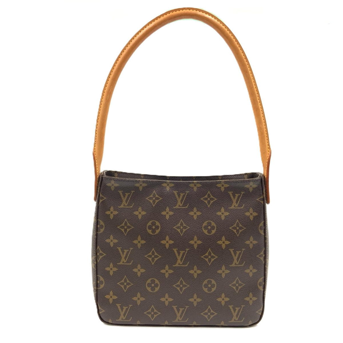 Louis Vuitton Monogram Looping MM Shoulder Bag Brown — view 2