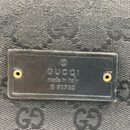 Gucci GG Canvas Shoulder Bag Black — view 2