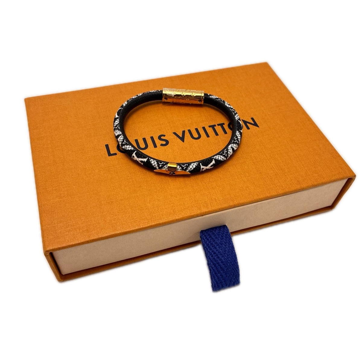 Louis Vuitton Bracelet LV Confidential Bicolor Box Cloth