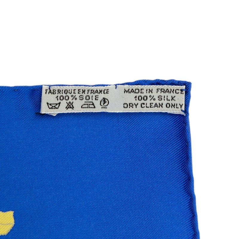 Hermes Carre 90 en Course Yacht Scarf Multicolor Silk — view 7
