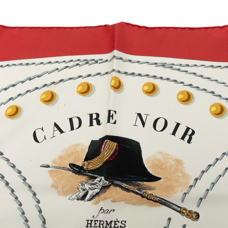 Hermes Carre 90 Cadre Noir Scarf Large Multicolor Silk — view 2
