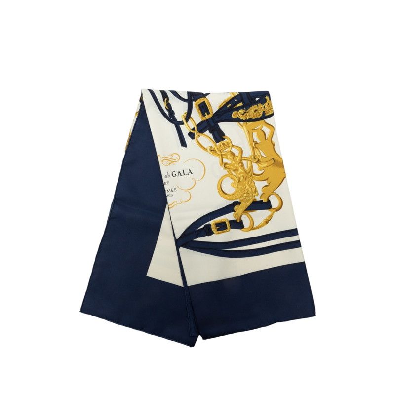 Hermes Carre 90 Brides de Gala Scarf Large Multicolor Silk — view 7