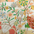Hermes Carre 90 Flower Blooming Fabric Fleurs Et Papillons de Tissus Scarf — view 5