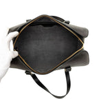 Louis Vuitton Epi Soufflot Handbag Noir Leather — view 5