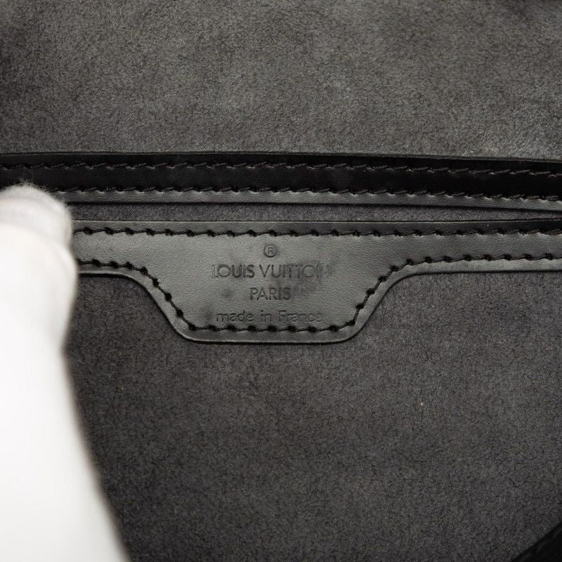 Louis Vuitton Epi Soufflot Handbag Noir Leather — view 7