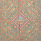 Hermes Carre 90 Silk Muslin Qalamdan Scarf Large Red Multicolor — view 2
