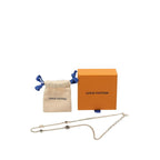 Louis Vuitton LV Spike Charm Necklace Silver — view 7