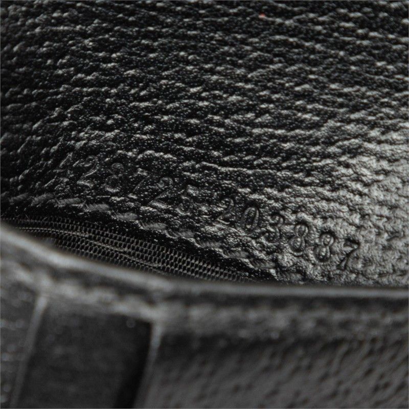 Gucci GG Marmont Bifold Wallet Compact Black Leather — view 6