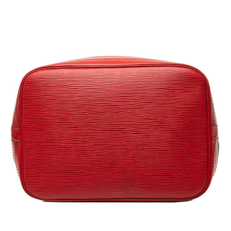 Louis Vuitton Epi Noe Bag Noir Castilian Red Leather — view 3